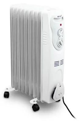 Zdjęcie produktu dla Elektryczny grzejnik olejowy Bituxx 2000 Watt 9 żeber MS-18806
