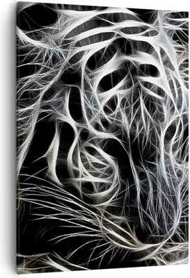 Produktbild von Bild auf Leinwand - Leinwandbild - Einteilig - Abstraktion modern - 50x70cm - Wand Bild - Wanddeko - Wandbilder - Leinwanddruck - Wanddekoration - Leinwand bilder - Wandbild - PA50x70-3561
