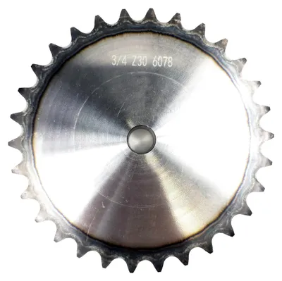 Image de Pignon 12B, 30 dents, avec moyeu, trempé, P : 19,05, 3/4″ Ozdowski, à une rangée