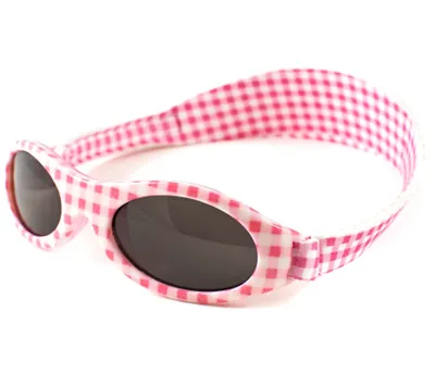 Produktbild von BabyBanz Babysonnenbrille 100% UV-Schutz 0-2Jahre Check Pink Alter0-2Jahre