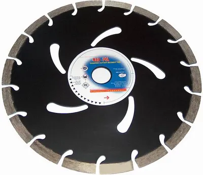 Obrázek produktu pro Diamantový kotouč SEGMENT 125mm x 7mm x 22.2mm 00370
