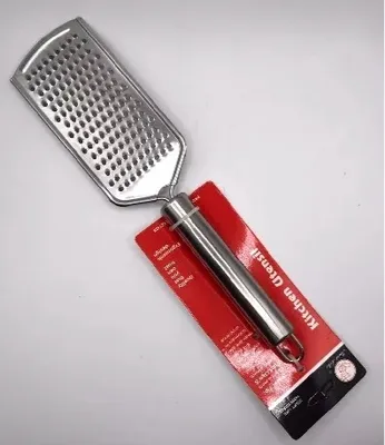 Zdjęcie produktu dla Płaska tarka ze stali nierdzewnej z uchwytem KITCHEN