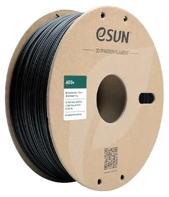 Image de Filament pour imprimante 3D, matériau ABS, conception anti-enchevêtrement, noir