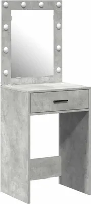 Obrázok produktu pre Toaletný stolík Betónová šedá 50 x 41 x 135 cm Kompozitné drevo