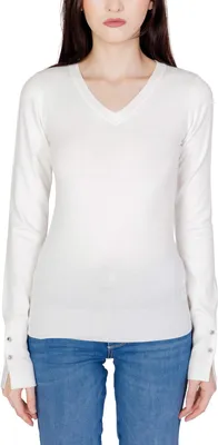 Obrázek produktu pro Guess Elegance dámský svetr s výstřihem do V : Velikost - S Velikost: S
