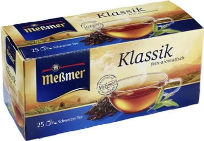 Produktbild von Meßmer UTZ Schwarzer Tee Klassik - 12 x 44 g