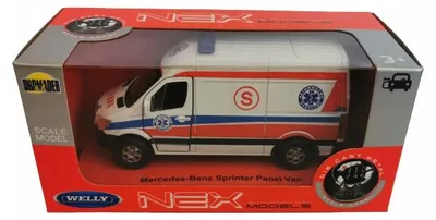 Produktbild von Welly Mercedes Sprinter Rettungsdienst Modell 1:34-1:39