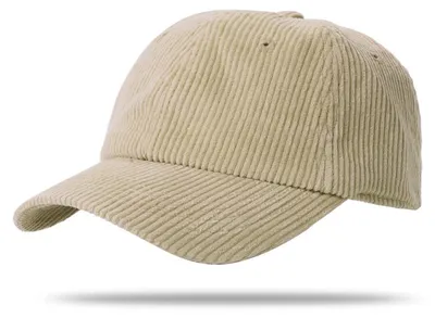 Immagine prodotto di Cappello da baseball da donna, in cotone, con visiera regolabile, color beige caldo
