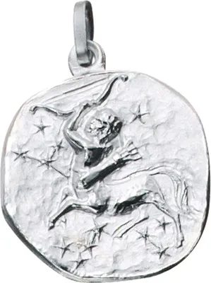 Produktbild von JOBO Anhänger Sternzeichen Schütze 925 Sterling Silber rhodiniert teilmattiert