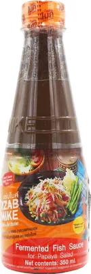 Produktbild von ZAB MIKE Fermentierte Fisch Sauce für Papaya Salat 350ml