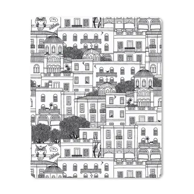 Produktbild von MuchoWow® Mauspad Mousepad Muster - Athen - Haus 30x40 cm - Mousepads - Maus Mat - Pad - Mausunterlage - Mausmatten