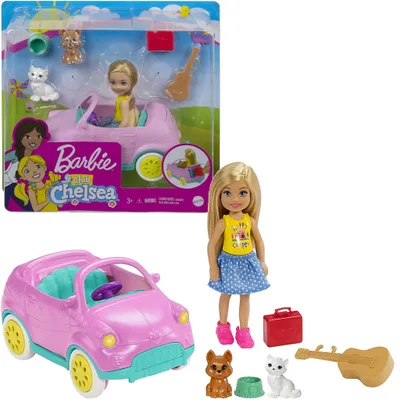 Immagine prodotto di Bambola auto Barbie Chelsea Holiday e accessori
