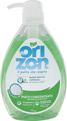 Image de Liquide vaisselle concentré Orizon 600 ml - Dual Power