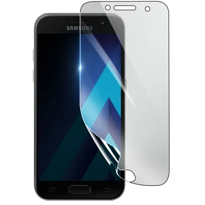 Produktbild von 3mk, Stoß- und kratzfester Hydrogel Bildschirmschutz für Samsung Galaxy A7 2017, Transparent