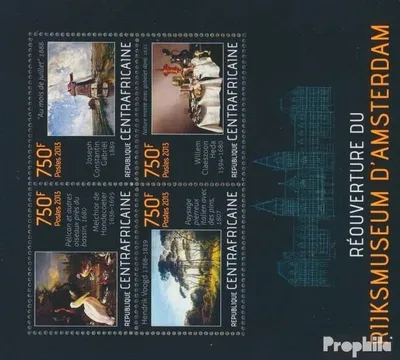 Produktbild von Briefmarken Zentralafrikanische Republik 2013 Mi 4296-4299 Kleinbogen (kompl. Ausgabe) postfrisch Reichsmuseum