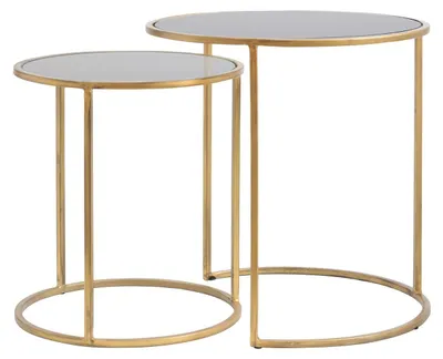 Produktbild von Light & Living - Beistelltisch Duarte - Smoke - Ø50cm