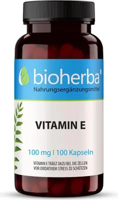 Zdjęcie produktu dla Witamina E 100 mg 100 kapsuek
