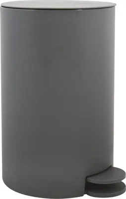 Produktbild von Kosmetikeimer - Mülleimer - 3 Liter - Grau - Herausnehmbarer Inneneimer