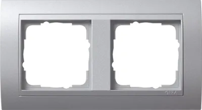 Immagine prodotto di Gira telaio di copertura 2f.alu w.alu.ZL, Evento 021236