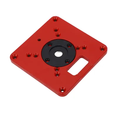 Obrázek produktu pro Deska pro vložení stolu pro router, hliníková deska pro vložení stolu pro router, univerzální deska pro vložení stolu pro router, deska pro router pro dřevoobráběcí stoly, deska pro vložení stolu pro dřevoobrábění, deska pro vložení routeru, deska pro vložení routeru