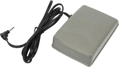 Imagen del producto de Interruptor para pedal de máquina de coser con diseño antideslizante, pedal de control de velocidad con cable de 153 cm para uso doméstico e industrial