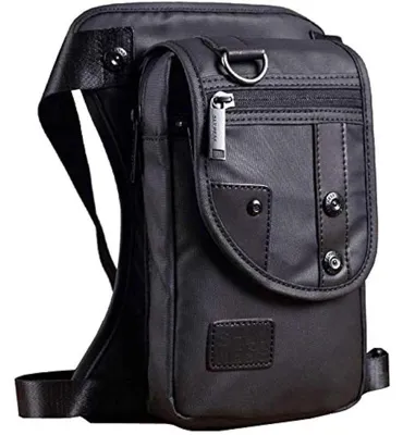 Immagine prodotto di Borsa da gamba tattica, impermeabile, per uomo e donna, colore nero