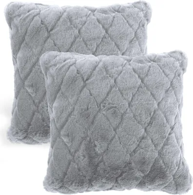 Produktbild von Kissenbezug Deko Wohnzimmer Kissen Kopfkissen Sofakissen Modern Uni Flauschig