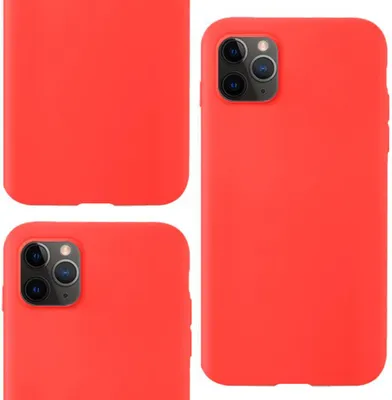 Produktbild von Silikonhülle Flexible Silikonhülle Iphone 11 Pro Rot