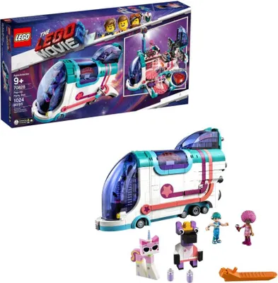 Obrázek produktu pro LEGO MOVIE 2 Pop-Up Party Bus Toy with Minifigures, Sada na stavění, 9 rok/roky, Plast, 1024 kusů, 1,4 kg