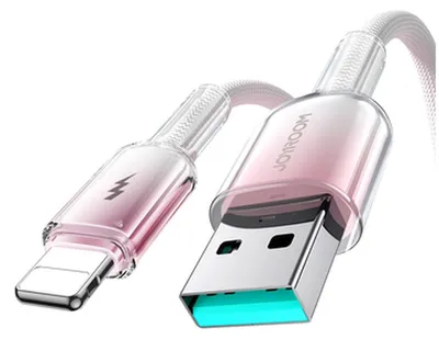 Produktbild von JOYROOM Kabel USB-A Lightning Joyroom S-A42 3A 1.2m biały