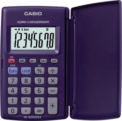 Produktbild von CASIO Taschenrechner HL-820VERA blau
