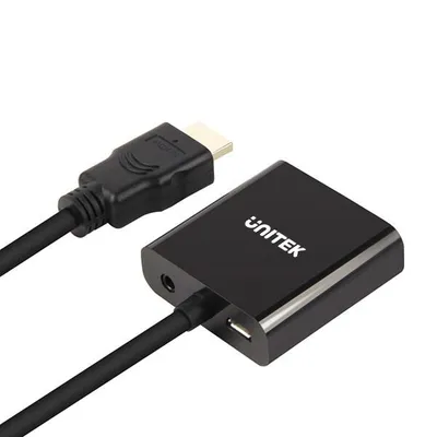 Produktbild von UNITEK Y-6333 Schnittstellenkarte/Adapter 3  5 mm  VGA