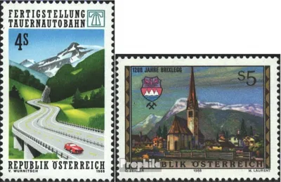 Produktbild von Briefmarken Österreich 1988 Mi 1928,1929 (kompl.Ausg.) gestempelt Sondermarken