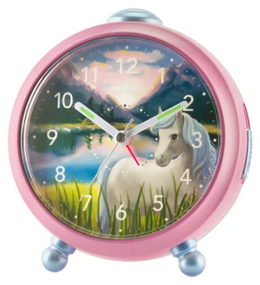 Produktbild von Atrium A932-17 Wecker Pferd Mädchen Alarm mehrfarbig