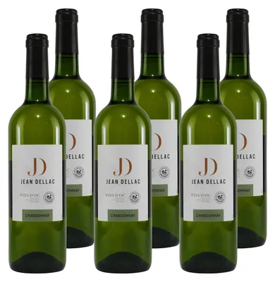 Produktbild von Jean Dellac Chardonnay IGP -trocken- (6 x 0,75L)