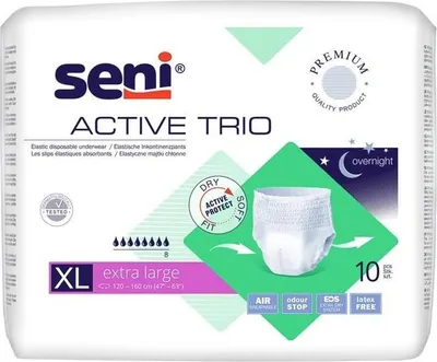 Image de Seni Active Trio XL - 12 paquets de 10 protections