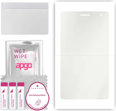 Produktbild von apgo Hydrogel Schutzfolie, Matt, kompatibel mit Huawei MediaPad T1 7.0 Plus, flexibele Displayschutzfolie, Folie mit Positionierhilfe, Anti-Fingerprint, kratzfest, einfache Montage