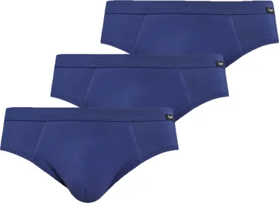 Zdjęcie produktu dla Teyli 3-pak: bawełniane slipy dla mężczyzn Toni Male 802-3 jeans L