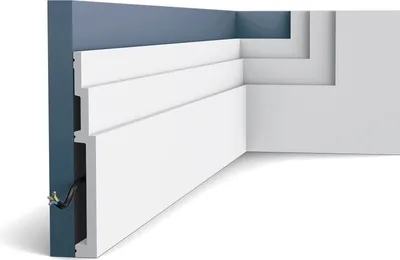 Immagine prodotto di Battiscopa a pavimento Orac Decor MODERN SX181 stile moderno 2 m