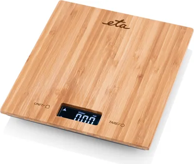 Obrázok produktu pre Kuchynská váha ETA BAMBI ETA977890000, do 5 kg, presnosť merania 1 g, funkcia TARE, LCD displej