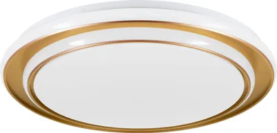 Produktbild von EGLO LED Deckenleuchte Moschetta, runde Deckenlampe mit Fernbedienung, Flur Lampe Decke, Schlafzimmerlampe, warmweiß-kaltweiß, Ø 49 cm