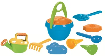 Produktbild von sandkastenspielzeug-Set Happy Sand10-teilig Jungen