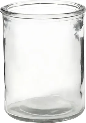 Produktbild von CREATIV COMPANY Kerzenglas 10cm 6er für Kerzen/Teelichter