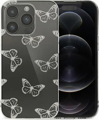 Produktbild von imoshion Design Hülle iPhone 15 Pro - Butterfly