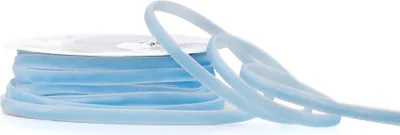Produktbild von Samtband 3mm x 10m Rolle Hellblau