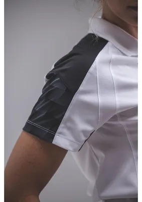 Produktbild von Erima Evo Star Poloshirt Weiß/Schwarz