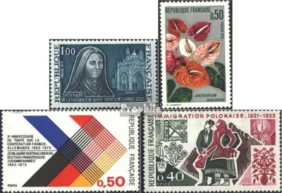 Produktbild von Briefmarken Frankreich 1973 Mi 1817,1818,1819,1820 (kompl.Ausg.) postfrisch Theresia