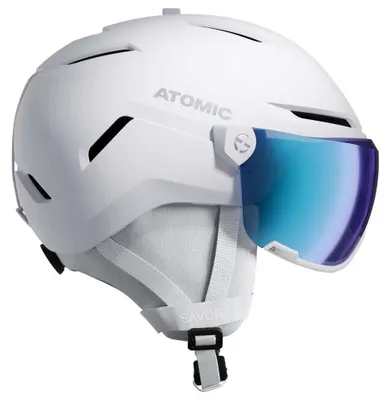 Obrázek produktu pro Přilba Atomic Savor Stereo s vizírem, bílá, velikost 55-59 cm, barva bílá, velikost 55-59 cm
