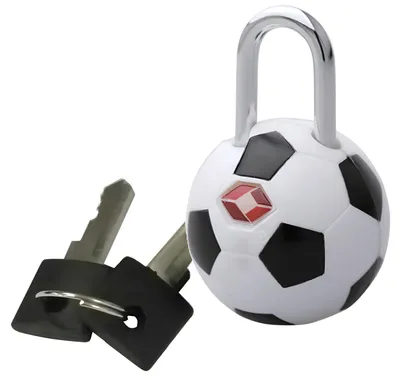 Produktbild von TSA Kofferschloss Fußball Durchmesser 31 mm