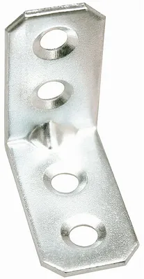 Eckverbinder 30x30x16x1,5 mm, 100 Stück, silber verzinkt